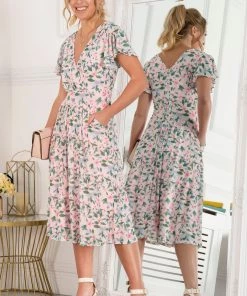 Jolie Moi Pink Kaylynn Wrap Mesh Dress 11 Jolie Moi Pink Kaylynn Wrap Mesh Dress -Jolie Moi Sales unnamed file 908 scaled