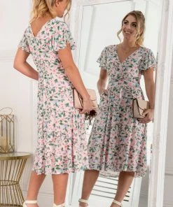 Jolie Moi Pink Kaylynn Wrap Mesh Dress 12 Jolie Moi Pink Kaylynn Wrap Mesh Dress -Jolie Moi Sales unnamed file 909 scaled