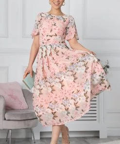 Jolie Moi Pink Mabilie Chiffon Maxi Dress 13 Jolie Moi Pink Mabilie Chiffon Maxi Dress -Jolie Moi Sales unnamed file 968 scaled