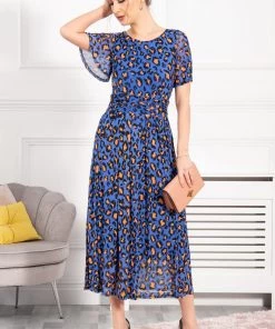 Jolie Moi Animal Print Mesh Maxi Dress -Jolie Moi Sales unnamed file 975 scaled