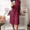Jolie Moi Pink Maahi Frilly Midi Dress -Jolie Moi Sales unnamed file 984